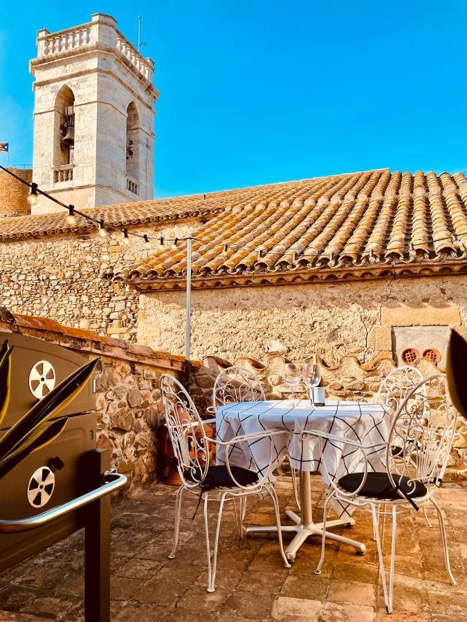 Autentica Casa Del Sxvii En La Costa Brava Cruilles ภายนอก รูปภาพ