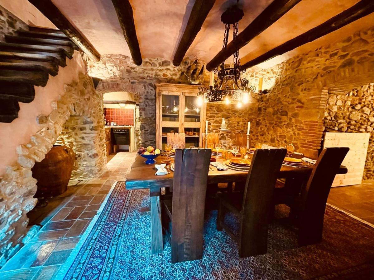 Autentica Casa Del Sxvii En La Costa Brava Cruilles ภายนอก รูปภาพ