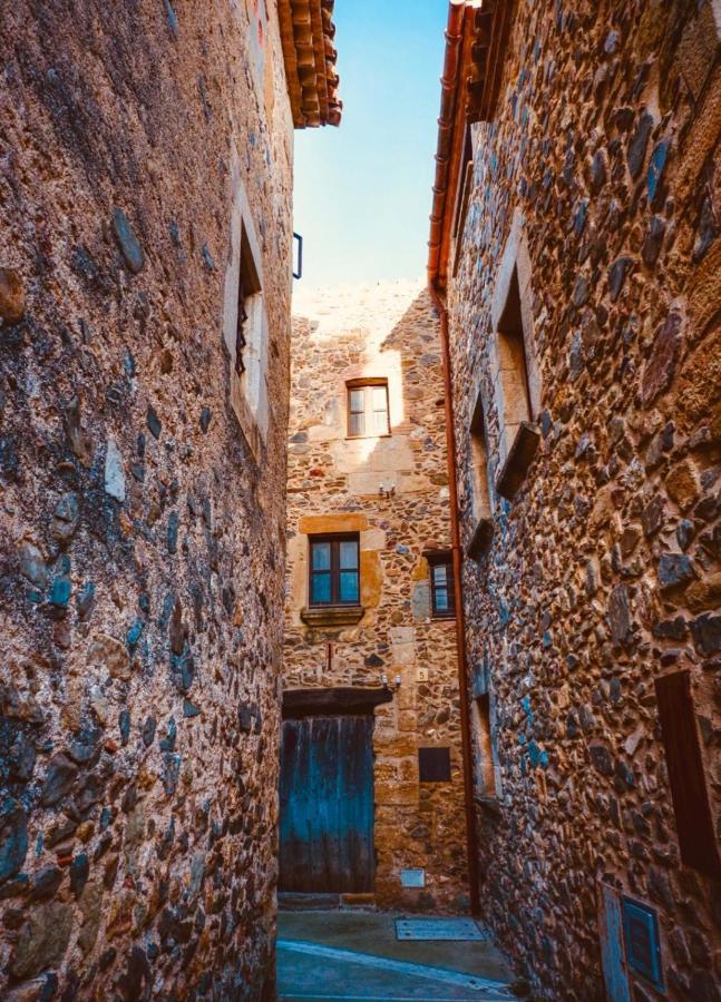 Autentica Casa Del Sxvii En La Costa Brava Cruilles ภายนอก รูปภาพ